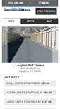Mobile Screenshot of laughlinnvstorage.com
